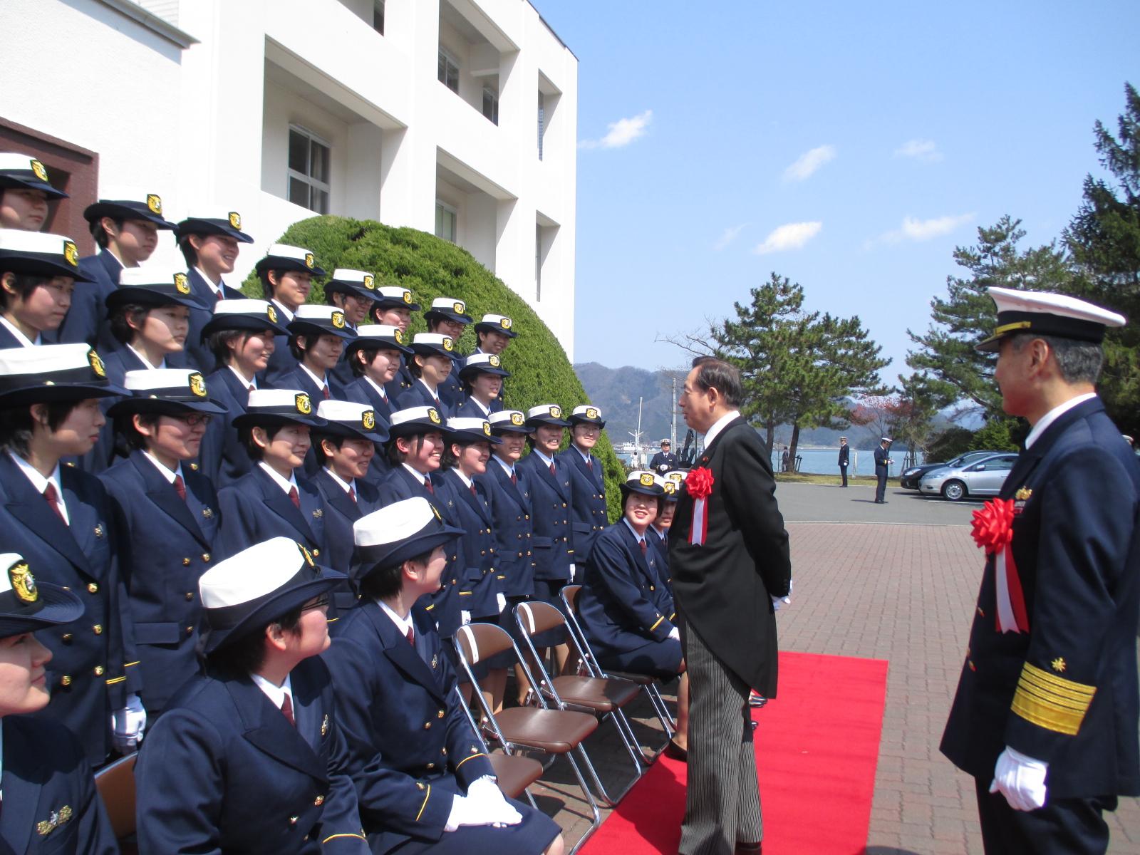 海の護りに期待 海上保安学校で卒業式 太田ブログ Ohtablog